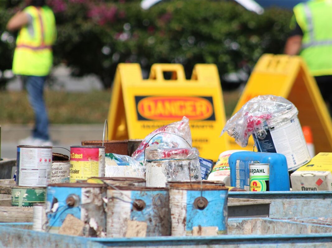 Household Hazardous Waste Collection Event Flows to Bay